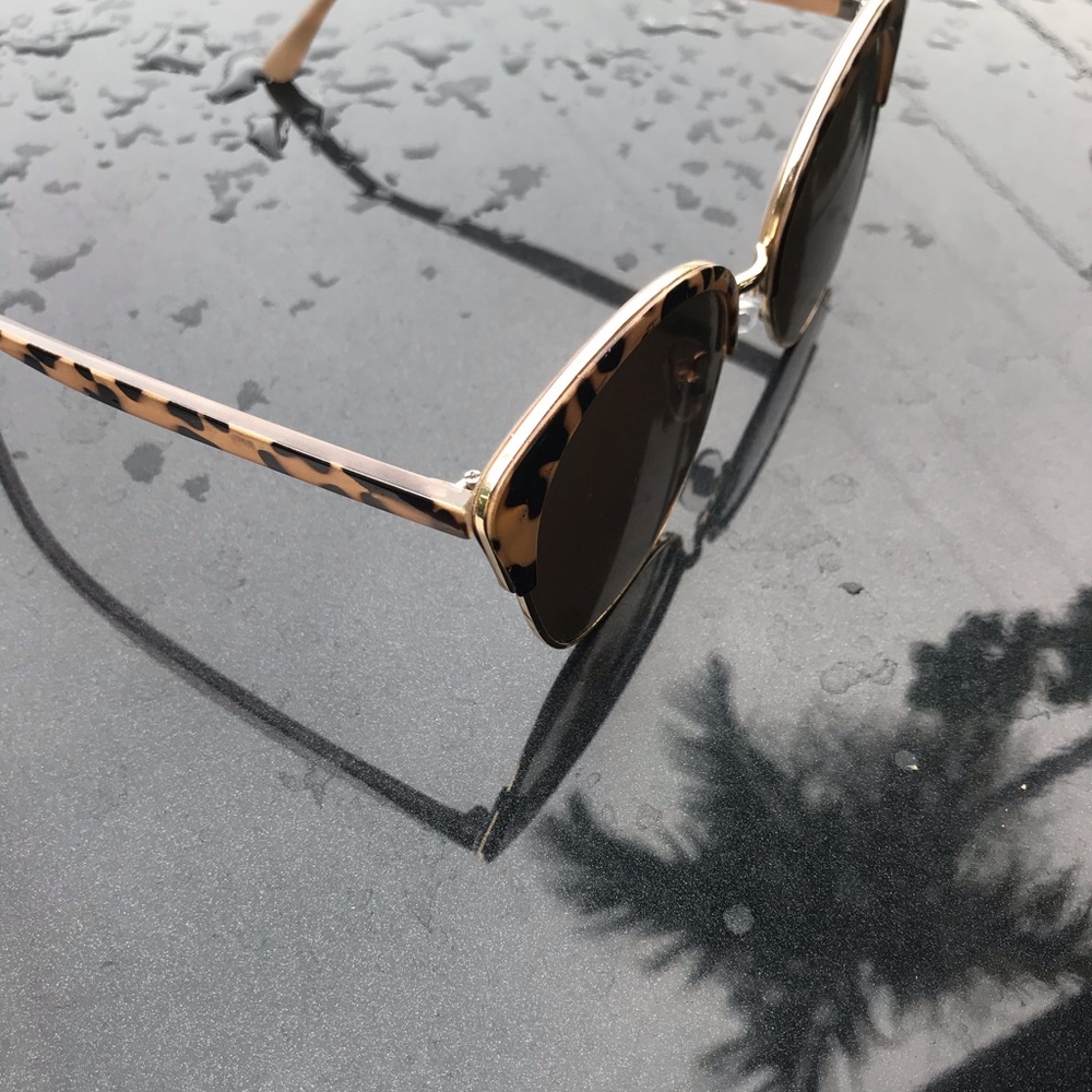 Lepord print 100 up ray luxury women glasses